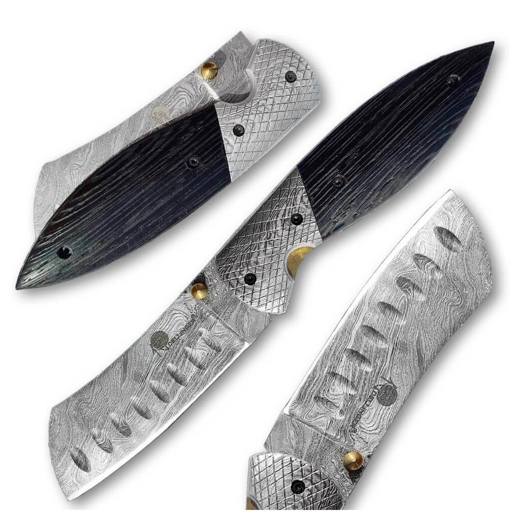 foto Dama�kov� n�� Dellinger Tanto Obsidian � d�evo Wenge